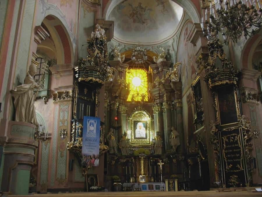 Włodawa – wnętrze kościoła św. Ludwika