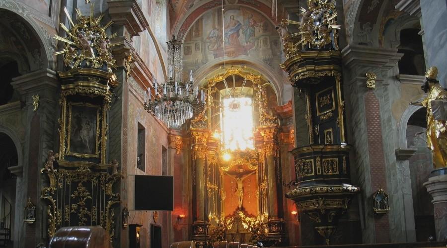Chełm – wnętrze kościoła Rozesłania św. Apostołów