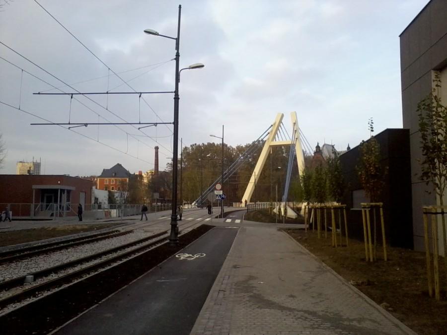 Most koło WSG gotowy. Znalazła się też kasa na drogę dla rowerów