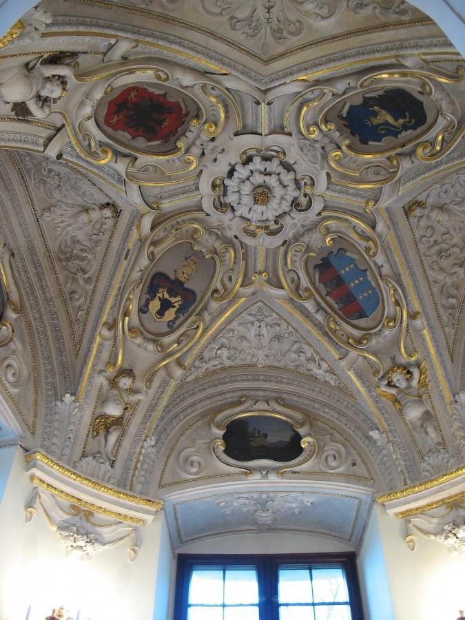 Baranów Sandomierski – sklepienie baszty Falconiego