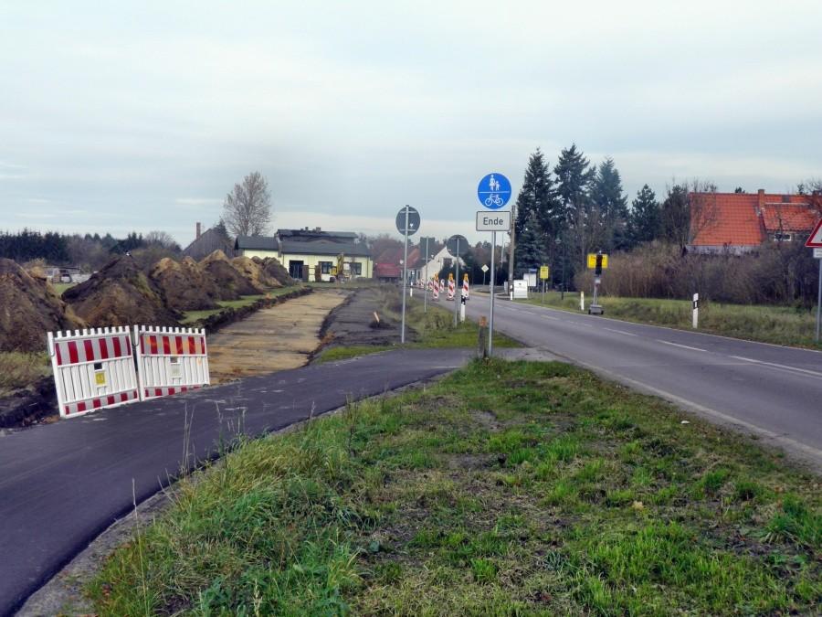 Jednak ścieżka rowerowa od strony Grünhof będzie przedłużona.