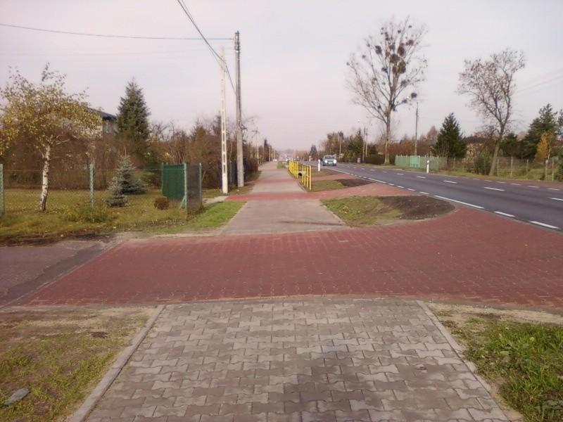 Ciąg pieszo-rowerowy do Kurowic