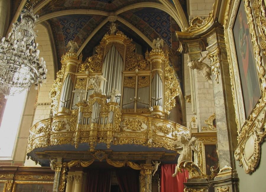 Sandomierz – katedra, organy