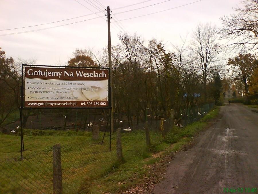 gotujemy na weselach i reklamujemy się po wsiach ;)