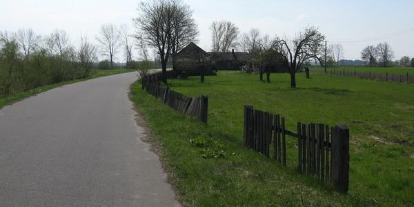 Michałków. Drewniane płoty