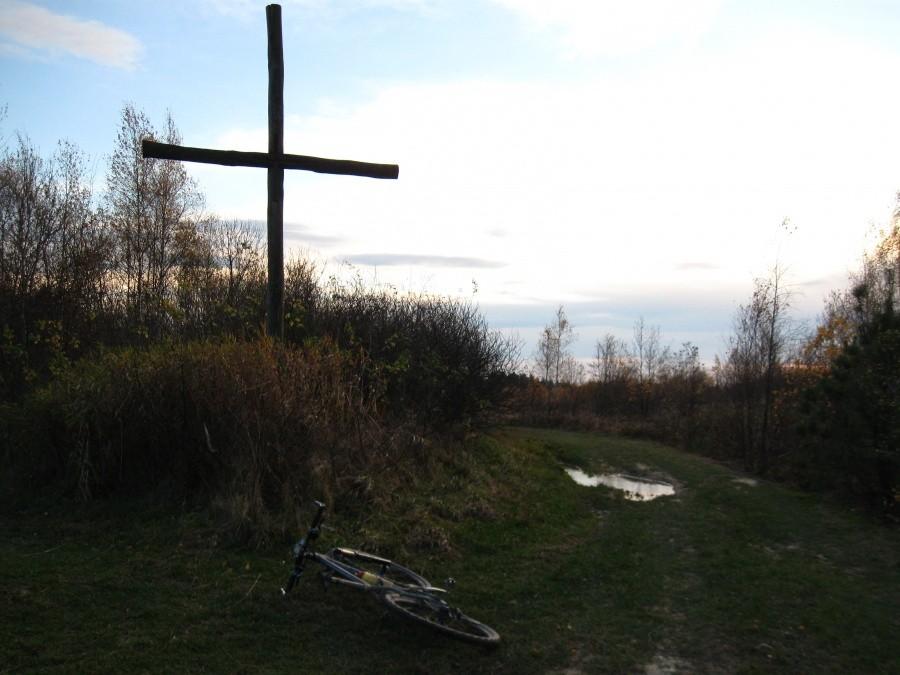 Najwyższy punkt wyjazdu, czyli okolice 420 m.