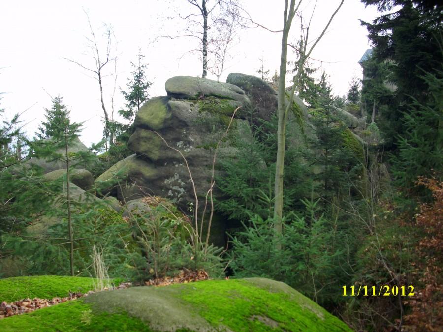 Skałki obok Hvezdy