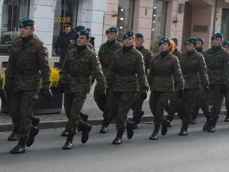 Wojsko Królowej Jadwigi. Ul. Nowy Świat.