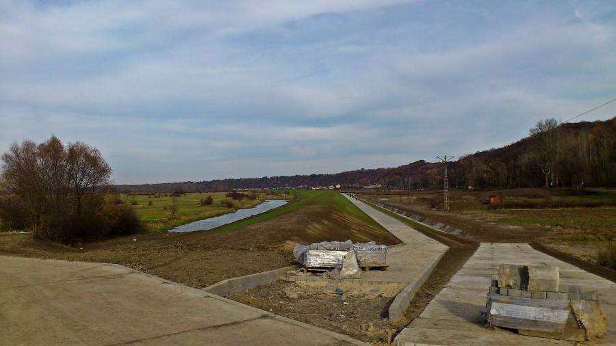 Widok z Bochotnicy w stronę Parchatki