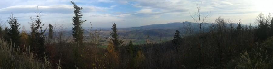 Panorama na Kamieniec i okolice.