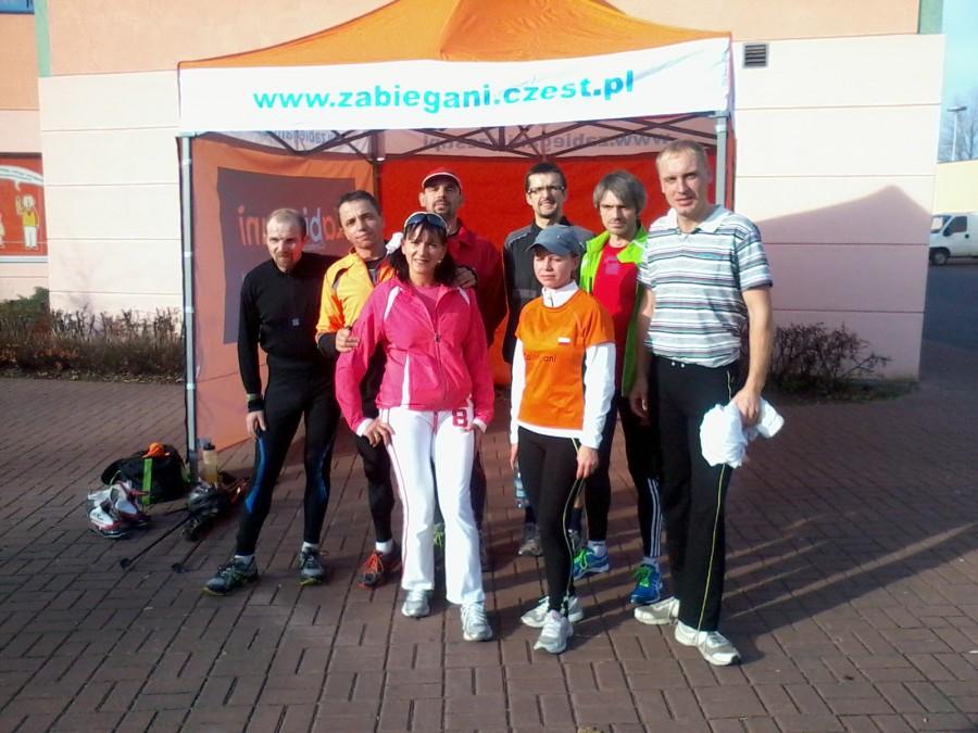 Sztafeta Niepodległości w Częstochowie - jedna z 18 zmian