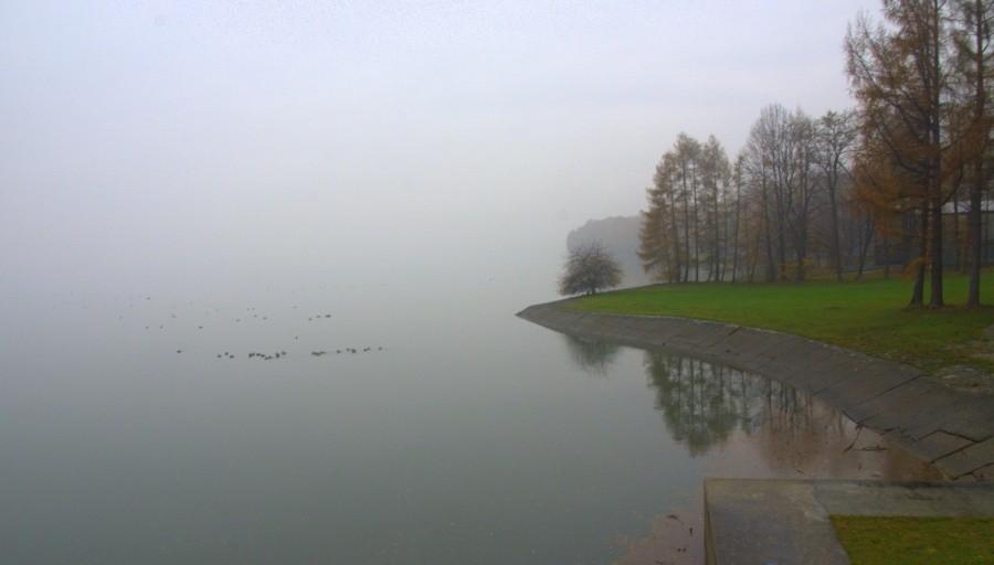 Gdzie kończy się jezioro a zaczyna niebo.....