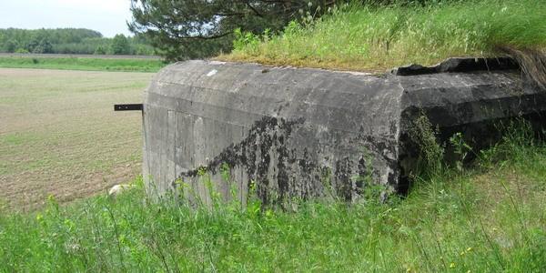 Bunkier w okolicy wsi Maćkowicze