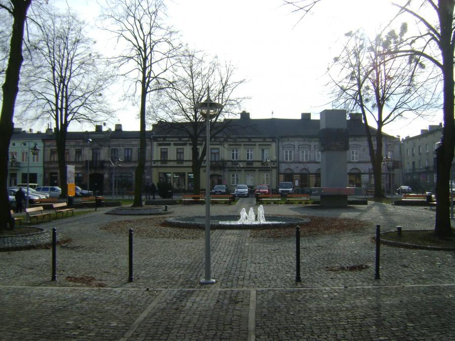 Rynek w Brzezinach