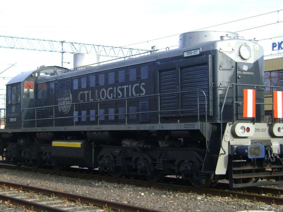 TEM2-037 CTL-u Logistic na stacji w Koluszkach
