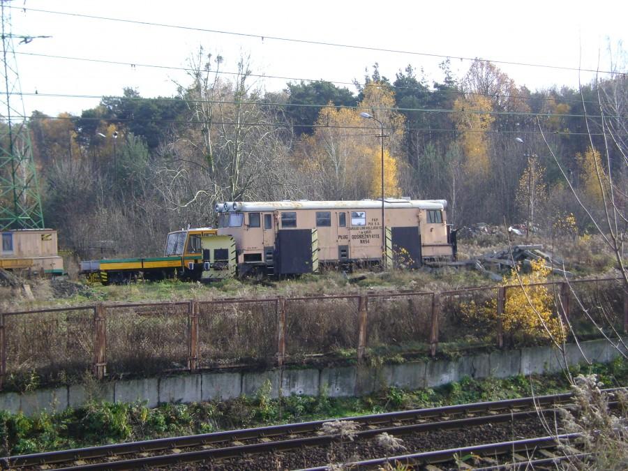 Pług śnieżny nr 411S-94 na zakładzie PLK w Koluszkach