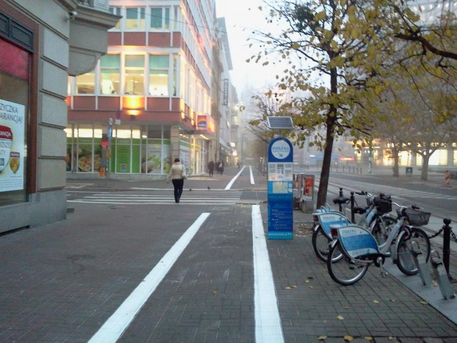 Przyszła droga rowerowa na ul. 27 Grudnia