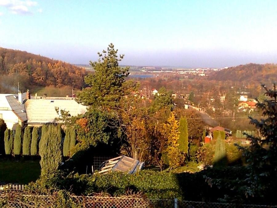 Widok na Hlucin z podjazdu do Dehylova
