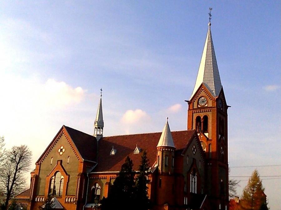 To chyba kościół w Kużni Raciborskiej