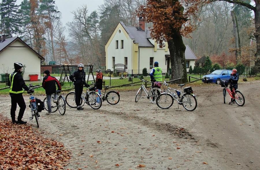 Jesienna wycieczka rowerowa.