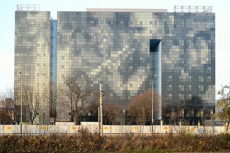 DoubleTree by Hilton - ściana południowa