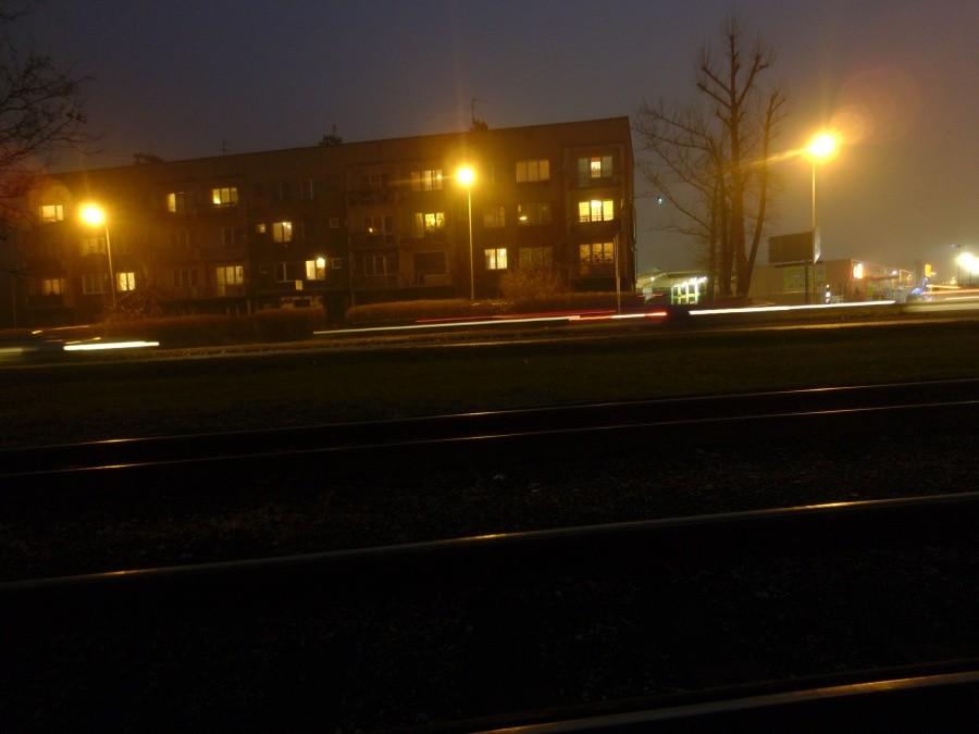 Brynów wieczorem