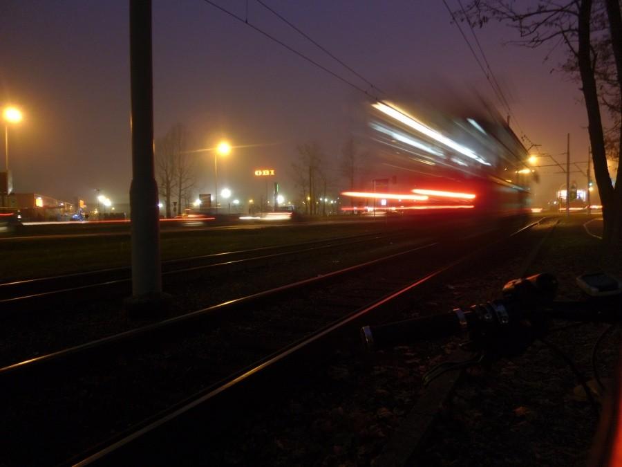 Brynów wieczorem