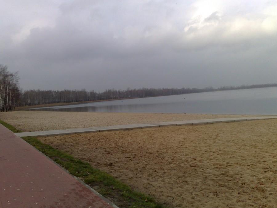 Pogoria pusta plaża