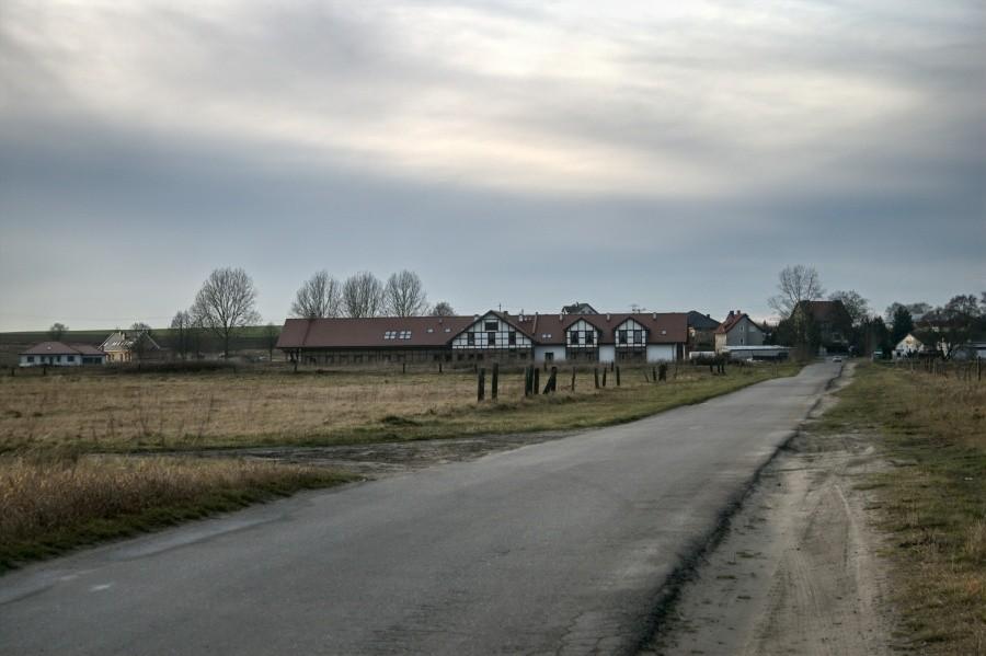 widok na Żarowo od strony Lubowa
