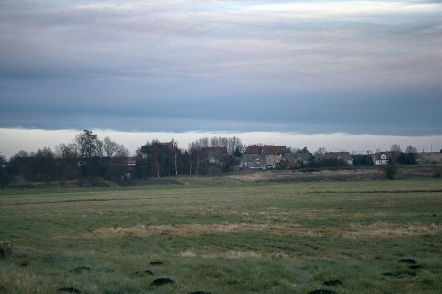 widok na Klępino od strony Stargardu