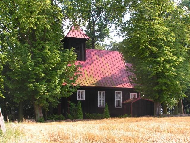 Kozielec - kościół pw. Niepokalanego Poczęcia NMP z 1908 roku