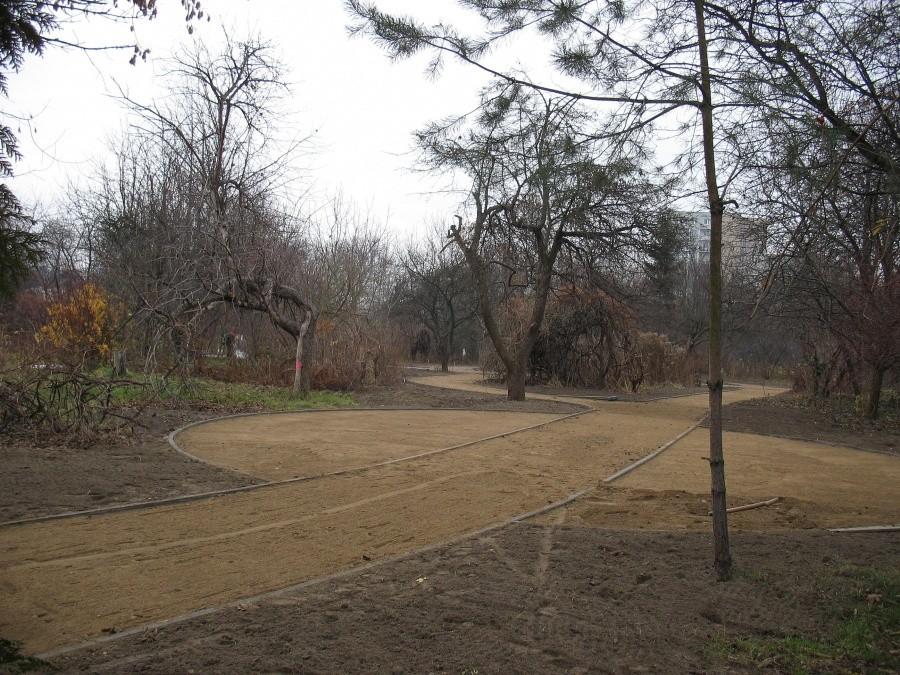 Nowy park pod Kopą Cwila