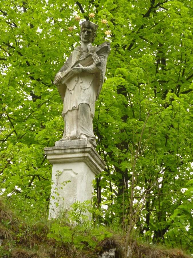 Figura Jana Nepomucena w Pieskowej Skale