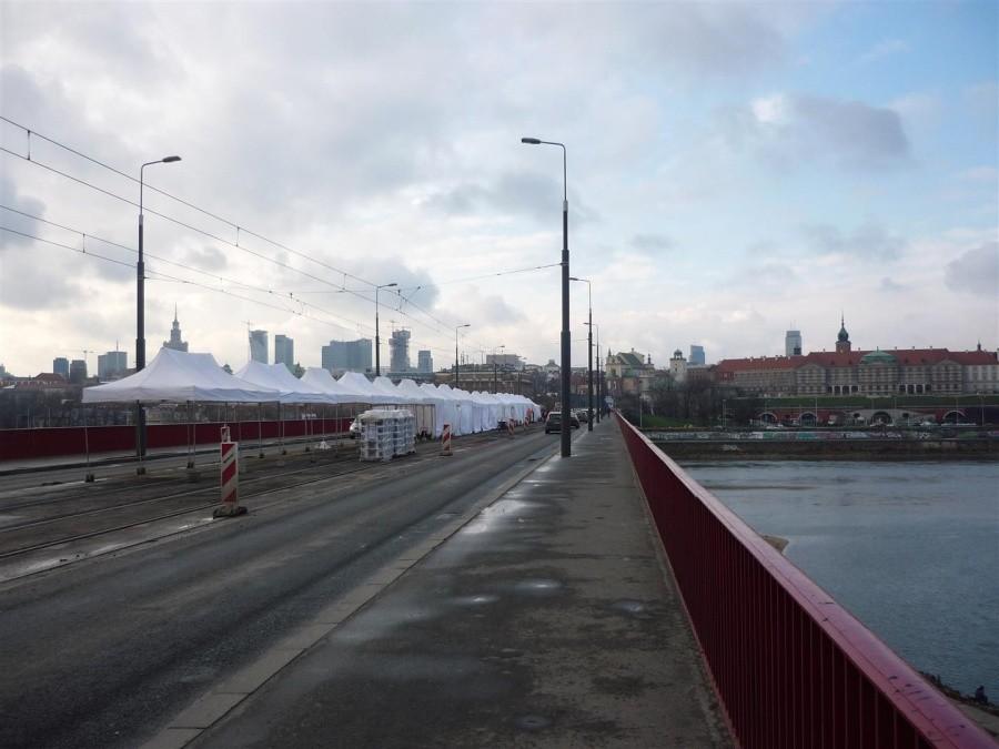 Finał remontu torowiska na Moście Śląsko-Dąbrowskim (podobno)