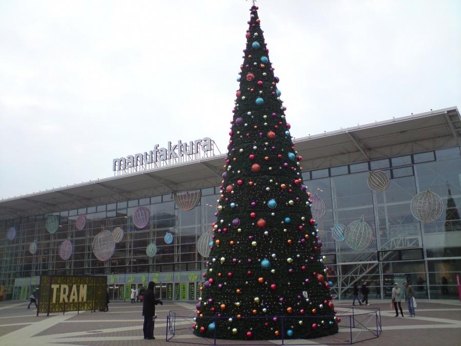 Choinka w Manufakturze