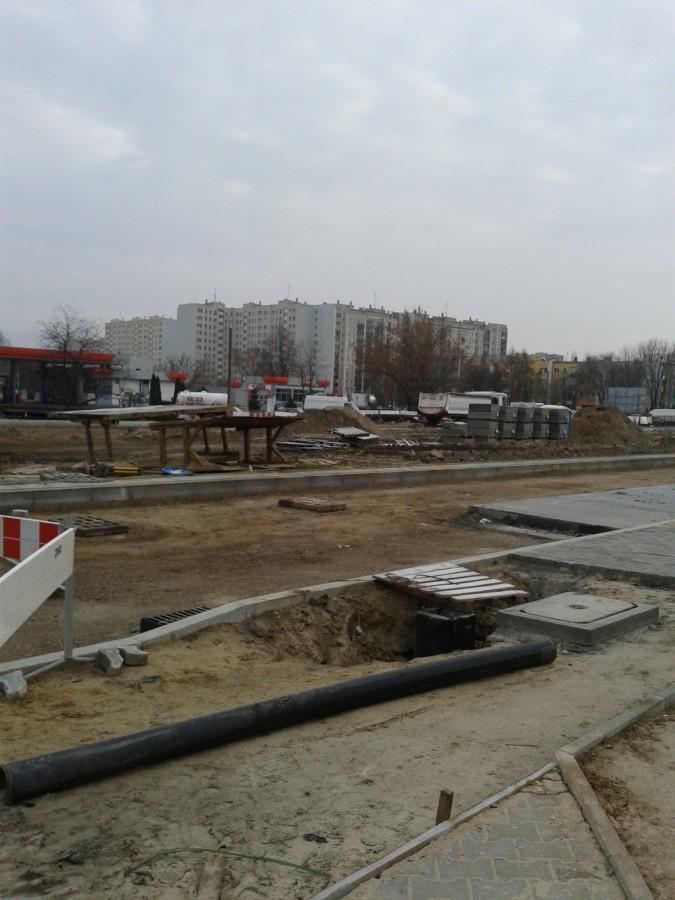Lazurowa przy skrzyżowaniu z Górczewską