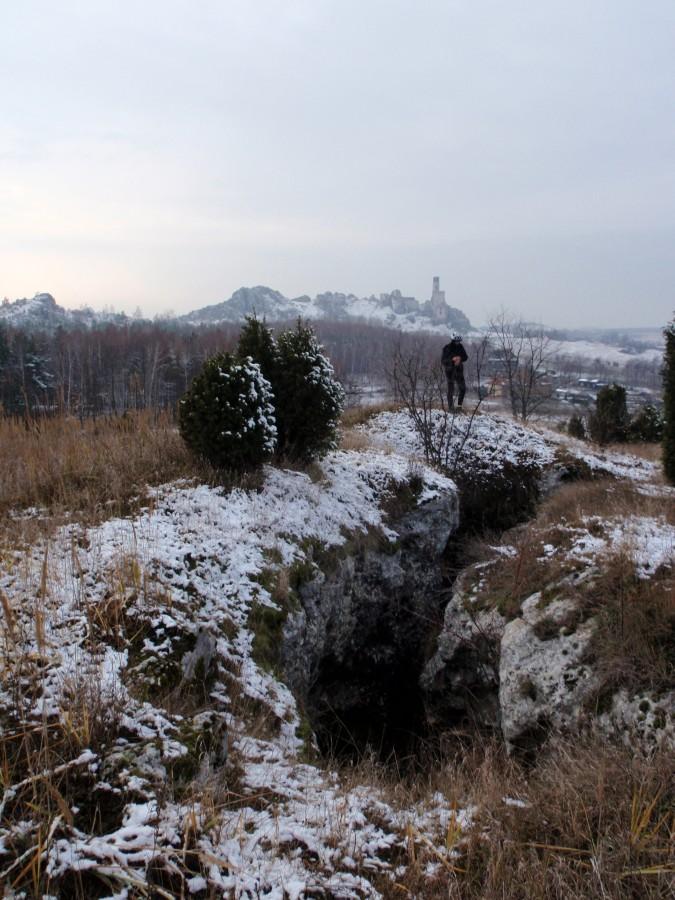 Jaskinia w Skałkach Dużych