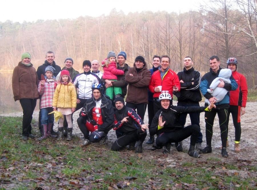 Cała ekipa nad Jeziorem Brzostek w PK Promno
