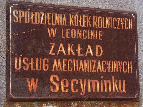 Zakład Usług Mechanizacyjnych w Secyminku