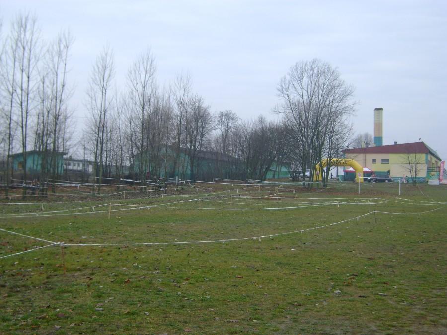 Arena zmagań w zawodach przełajowych w Sławnie