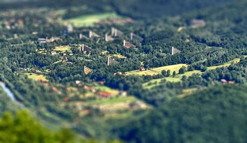 Tak na przekór pogodzie - Ustroń późna wiosna 2010