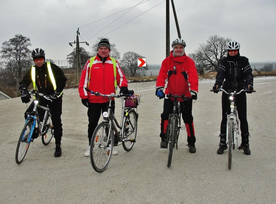 Ekipa rowerowa z Tczewa.