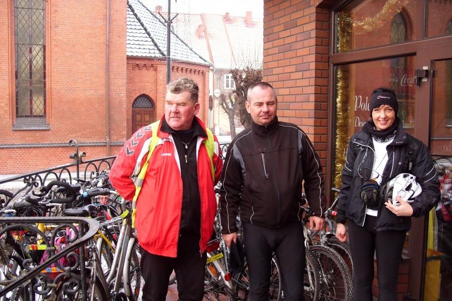 Do Nowego Stawu dojechaliśmy o 11 – fotka z „Dareckim”