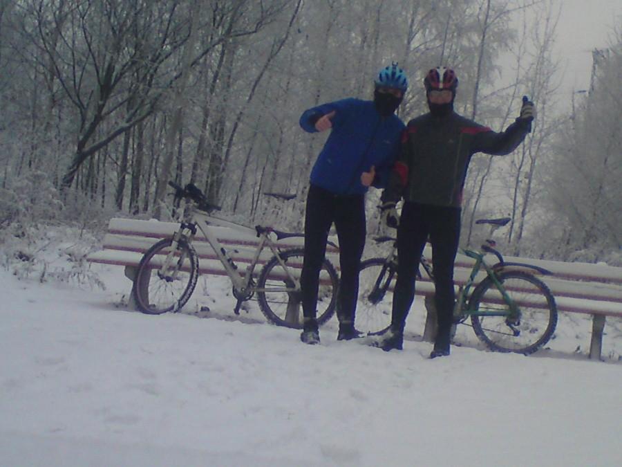 Zimowy wypa z kumplem na Pogorię 3