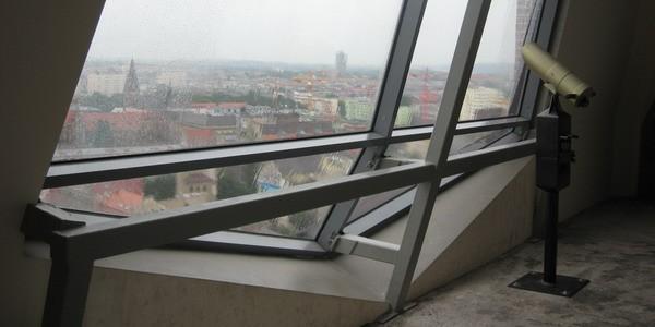 Taras widokowy na wieży Bazyliki Archikatedralnej pw.św.Jakuba w Szczecinie