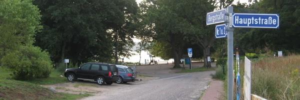 Poranek w niemieckim Korswandt nad jeziorem Wolgastsee