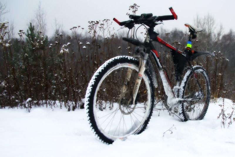 Rowerowa zima :)