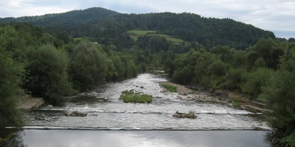 Progi wodne w Stryszawie