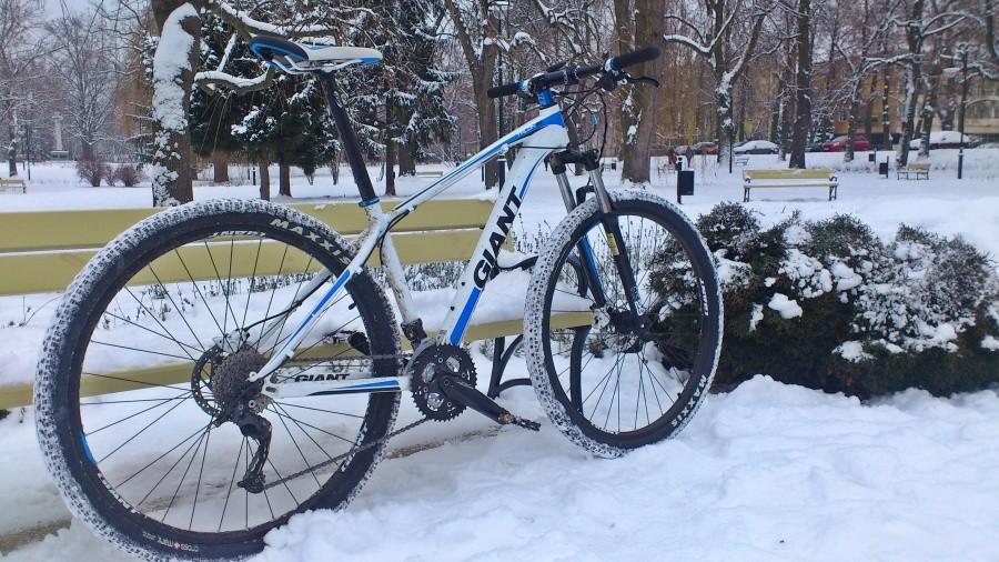 Talon 29 pierwszy raz na śniegu:))