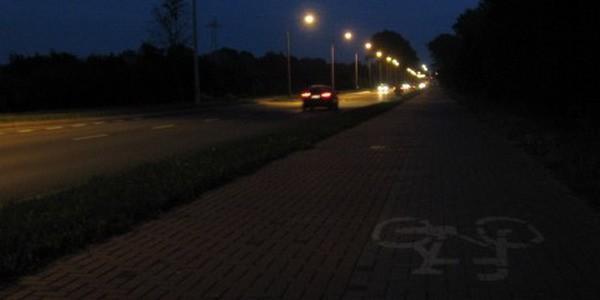 Ścieżka rowerowa przy Alejach Tysiąclecia w Białej Podlaskiej